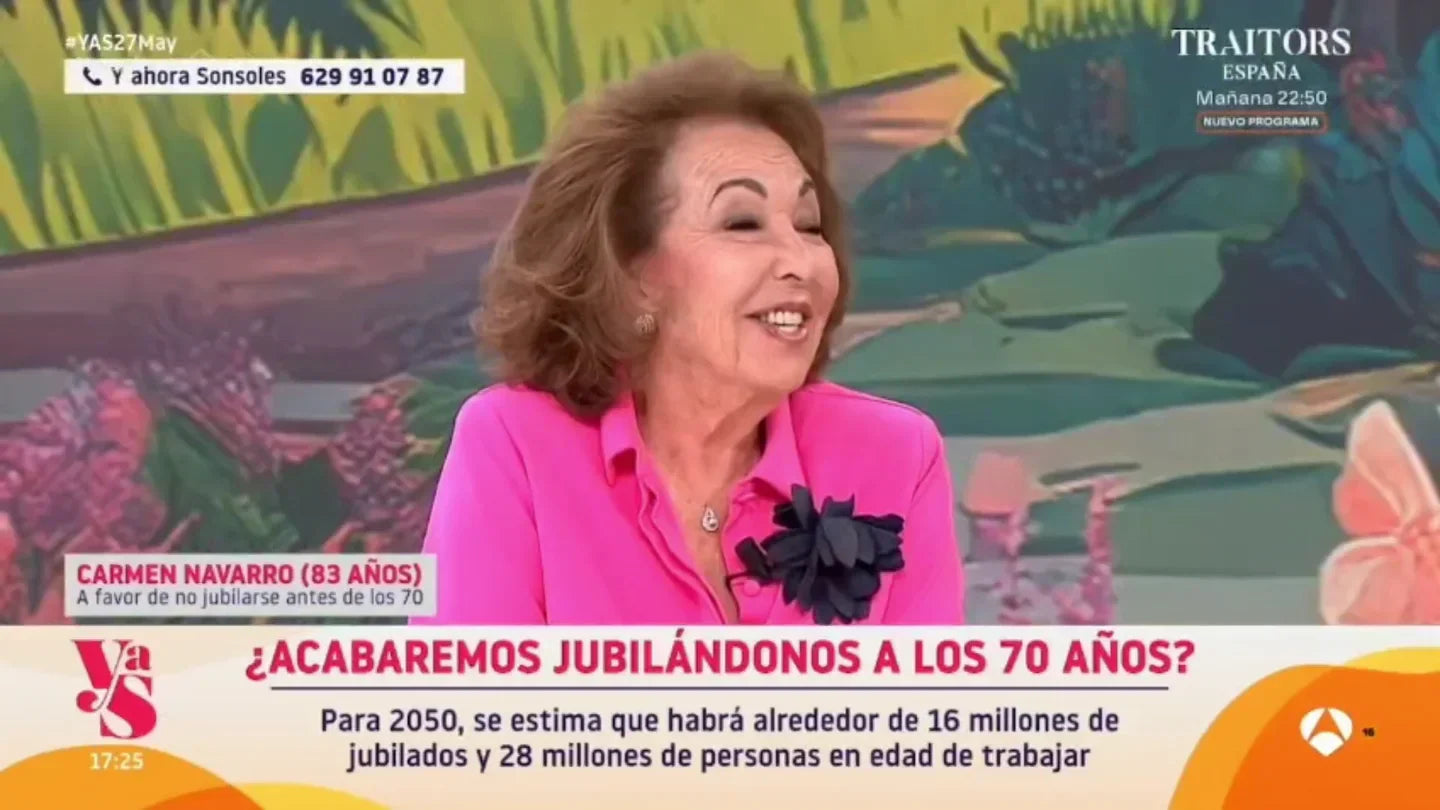 Carmen Navarro en Y Ahora Sonsoles